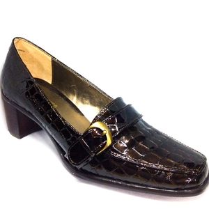 Liz Claiborne "Jester" square-heeled pumps